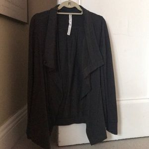 Lululemon soft sweatshirt jacket